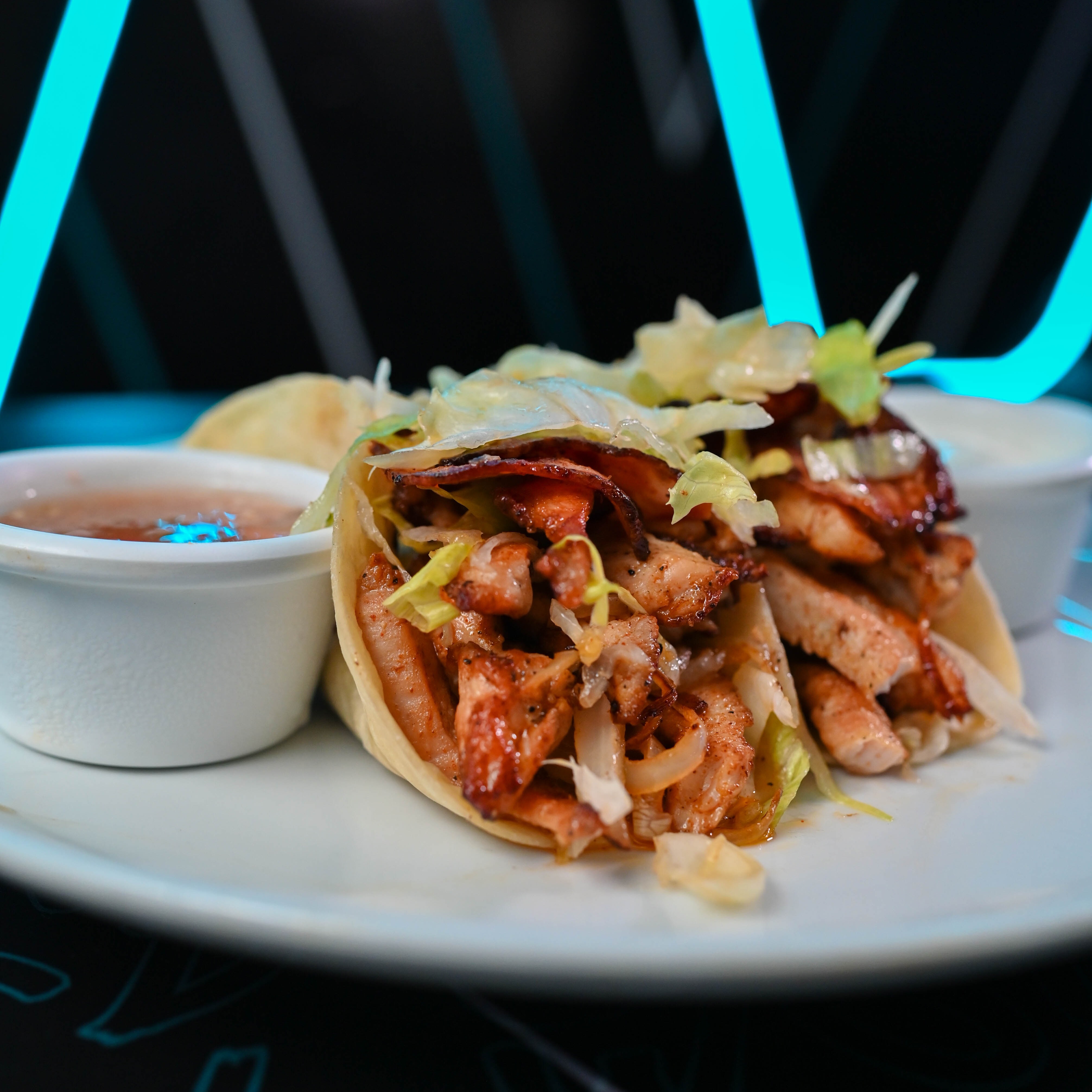 Tacos Mexicanos - antojito mexicano de Woods Lounge Bar